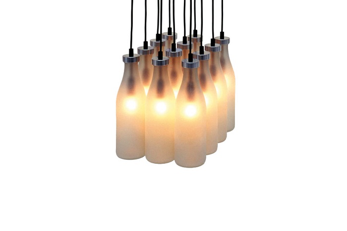 Milkbottle Lamp by Droog Design Lamps